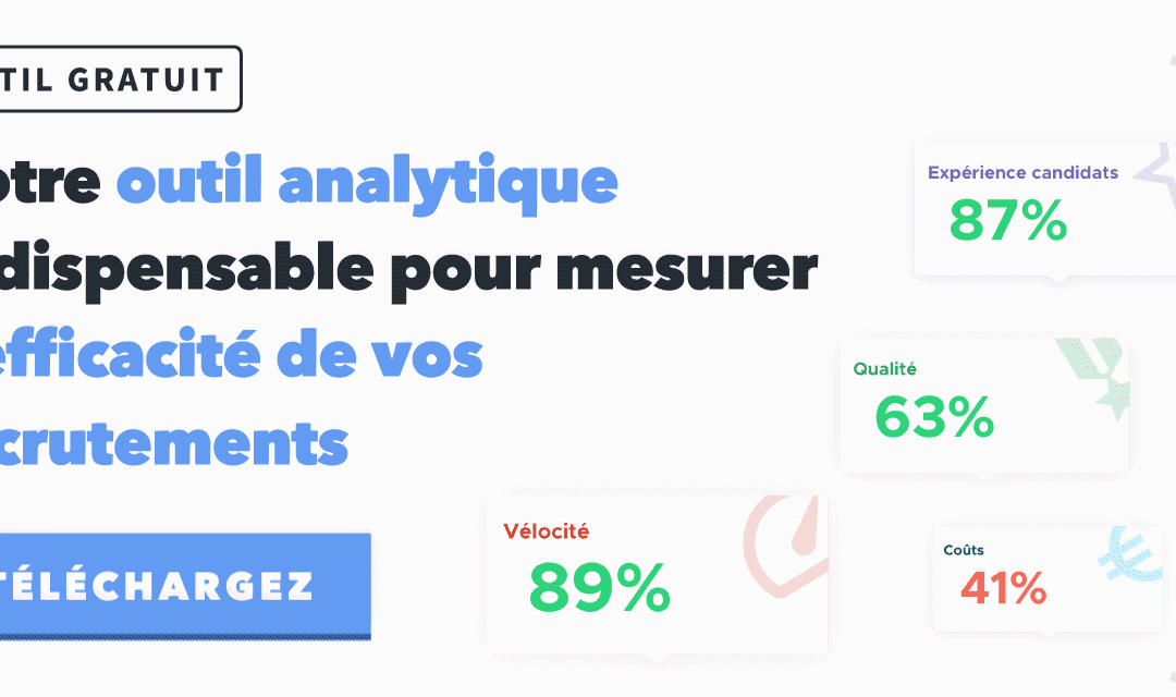 Mesurez la performance de vos processus de recrutement